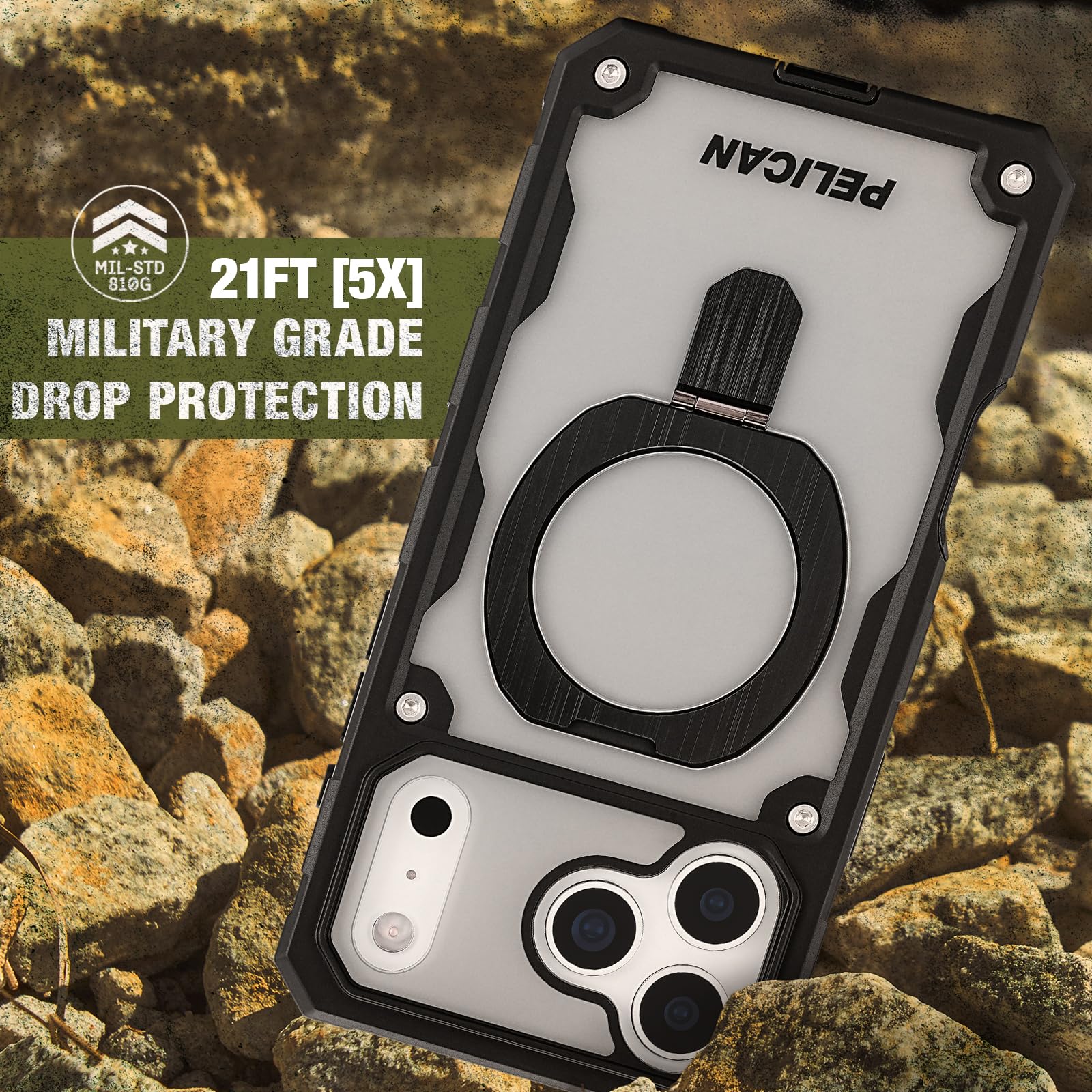 Amazon.com: Pelican Shield iPhone 17 Pro Max Case [Compatible with